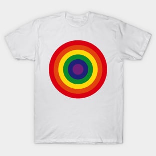Rainbow Mod Target T-Shirt